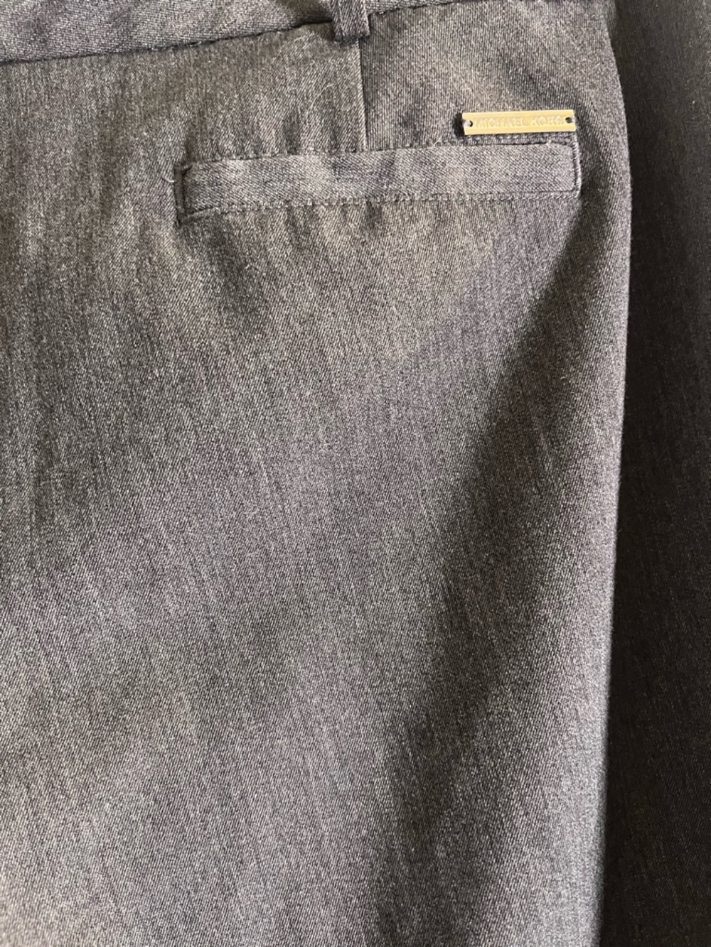 Michael Kors Women’s Gray Dress Pants Size 10 Straight Leg - Picture 5 of 7